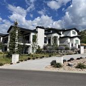 Midway Home with Decks & Views