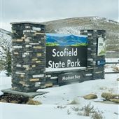 Scofield Reservoir State Park - Winter