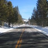 Highway 150 Winter and Late Fall