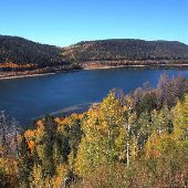 Navajo Lake Overlook - Autumn