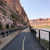 Bike Path on Highway 128